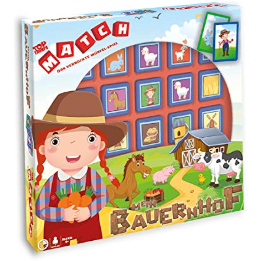Winning Moves Match My Farm Educational Board Game for Kids and Families