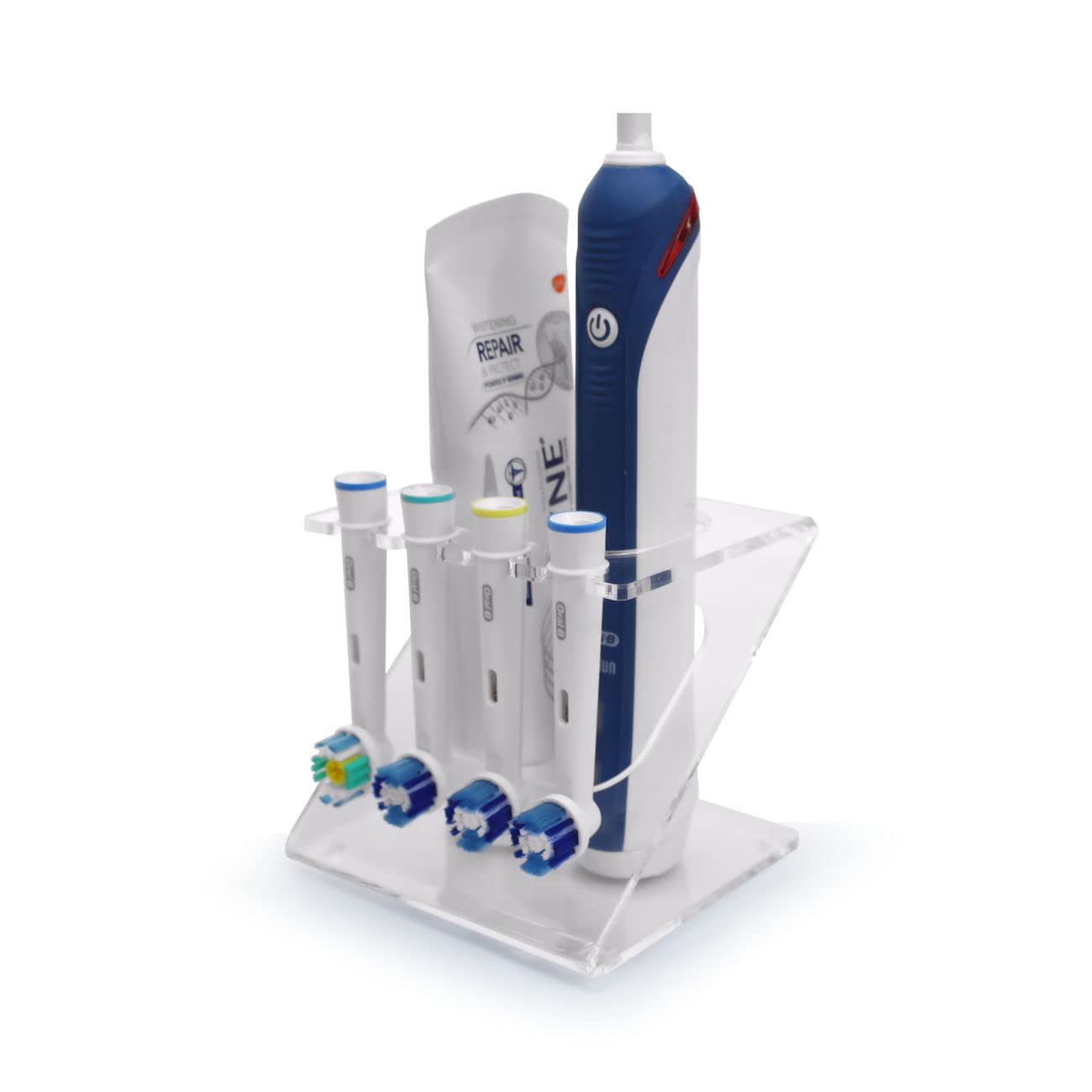 Jolof Store Electric Toothbrush & Head Holder for Oral B – Transparent