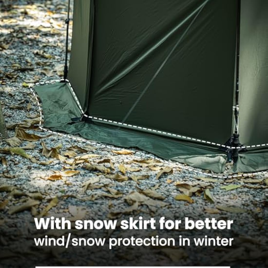 OneTigris TEGIMEN Hammock Hot Tent with Stove Jack – 70D Ripstop Nylon