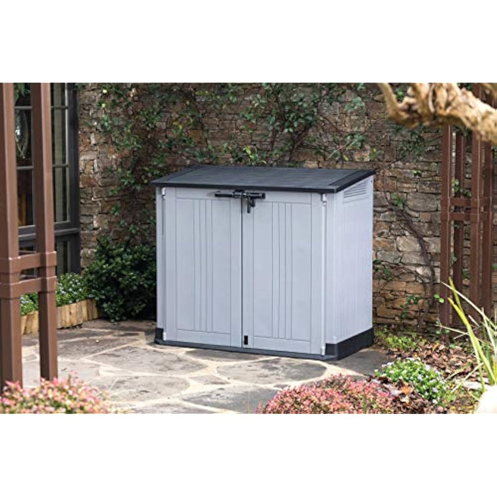 Keter Store It Out Nova Garden Storage Shed - 880L Grey Outdoor Box
