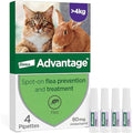 Advantage Flea Treatment for Large Cats and Rabbits Over 4kg | 4 Pipettes