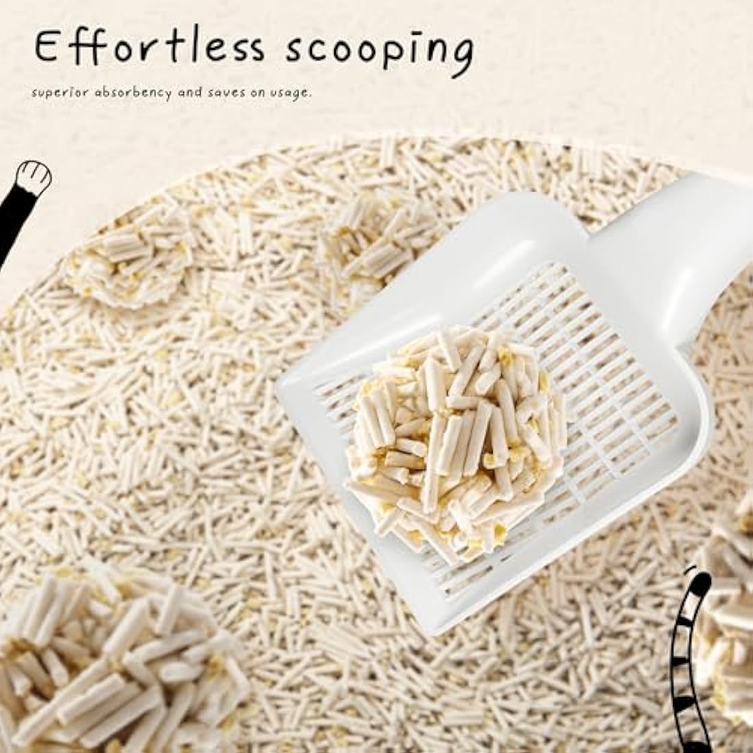 Cococat Tofu Cat Litter | Jasmine Milk Tea | Flushable & Clumping (5-Pack)
