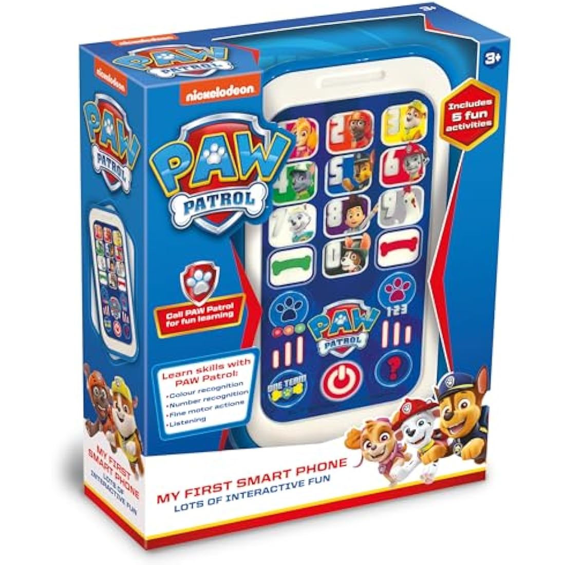 Paw Patrol My First Smart Phone – Interactive Educational Toy for Kids