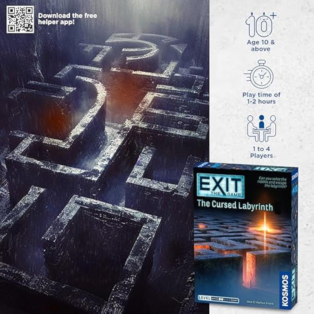 EXIT: The Cursed Labyrinth Escape Room Game by Thames & Kosmos