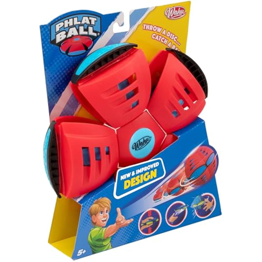 Wahu Phlat Ball Classic - Transforming Flying Disc to Ball Toy (23cm)