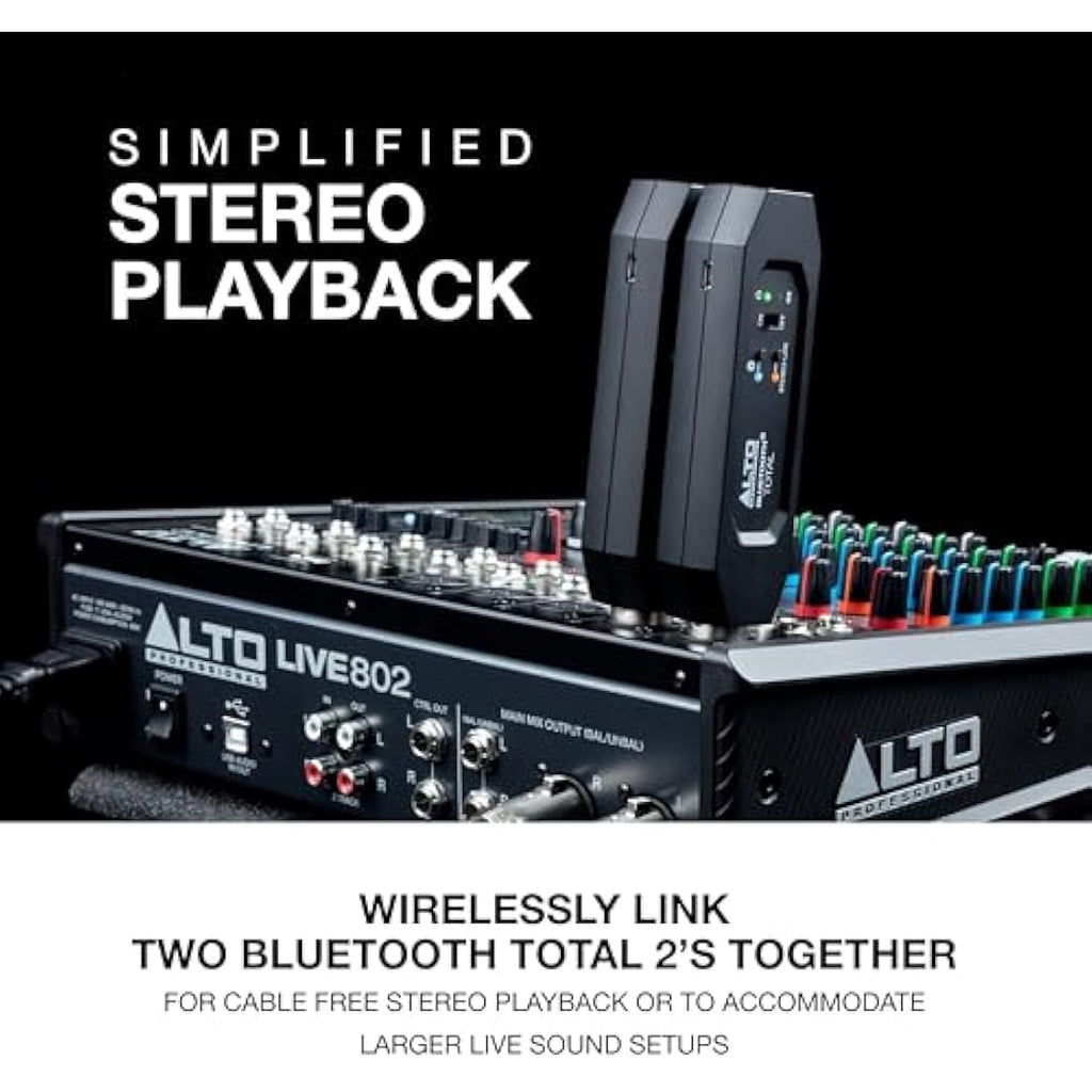Alto Bluetooth Total 2 XLR Receiver for PA Systems and Mixers