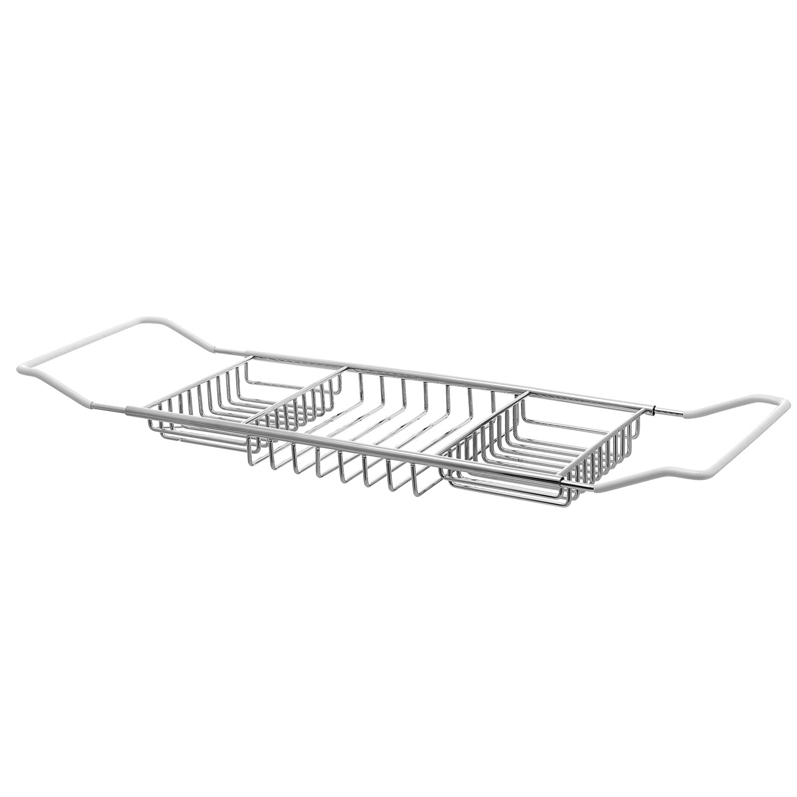 Cabilock Extendable Stainless Steel Bathtub Tray – Anti-Slip Bath Shelf