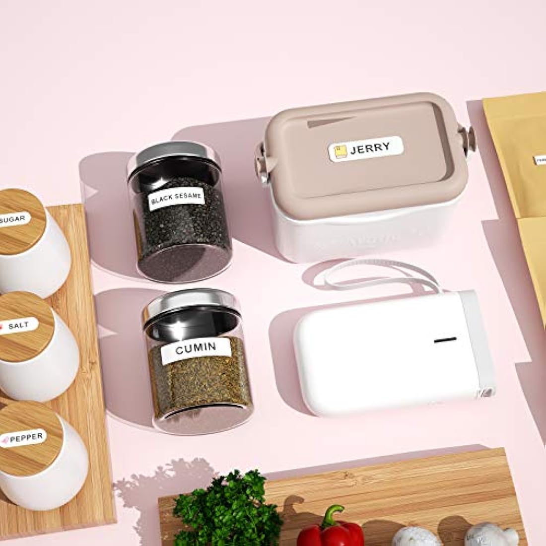 NIIMBOT Thermal Label Paper | White Waterproof Stickers for D11 D110 D101