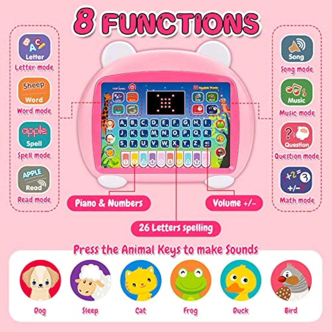 Jolof Store Interactive Learning Tablet – Educational Toy for Toddlers