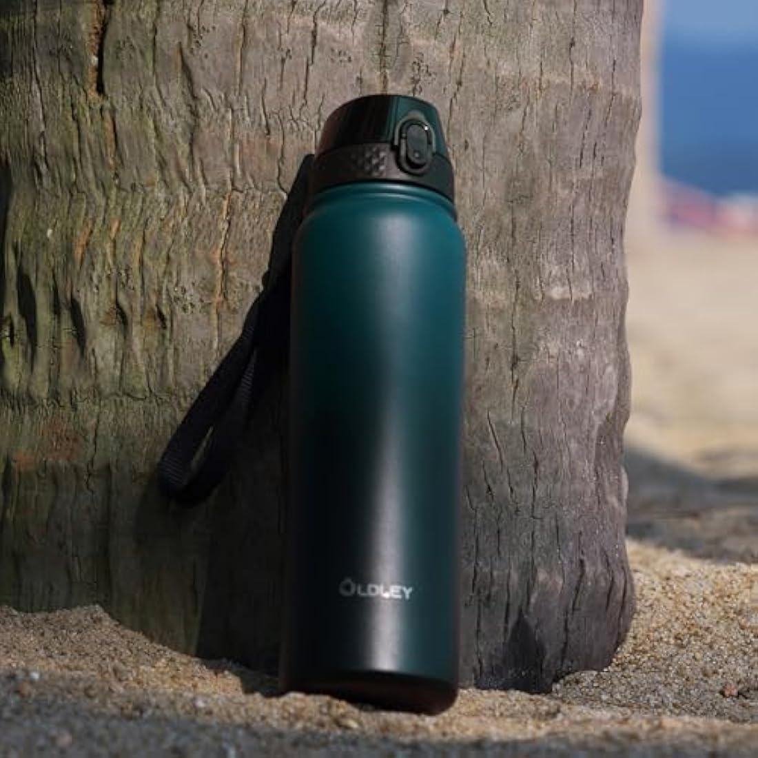 Oldley 1L Stainless Steel Water Bottle – Vacuum Insulated Leakproof Flask