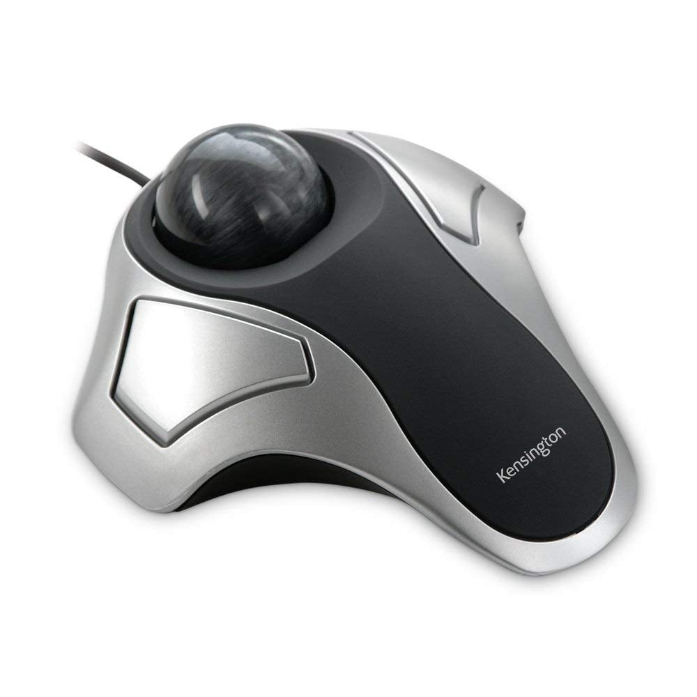 Kensington Orbit Wired Trackball Mouse – Ambidextrous Ergonomic Design