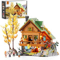 FUNWHOLE Mountain Cabin Modular Building Blocks Set - 2255 Pcs