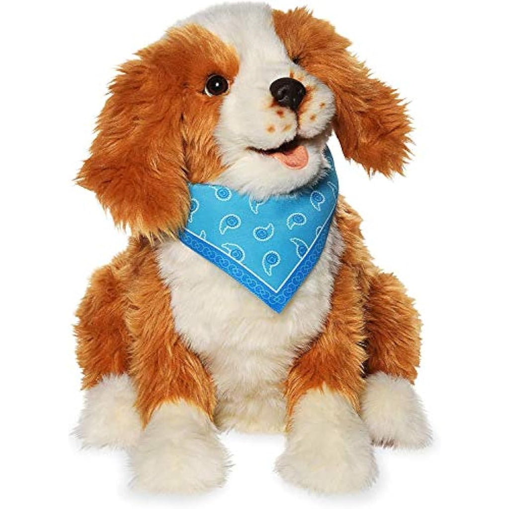Joy For All Interactive Pet Dog – Lifelike Robotic Freckled Pup
