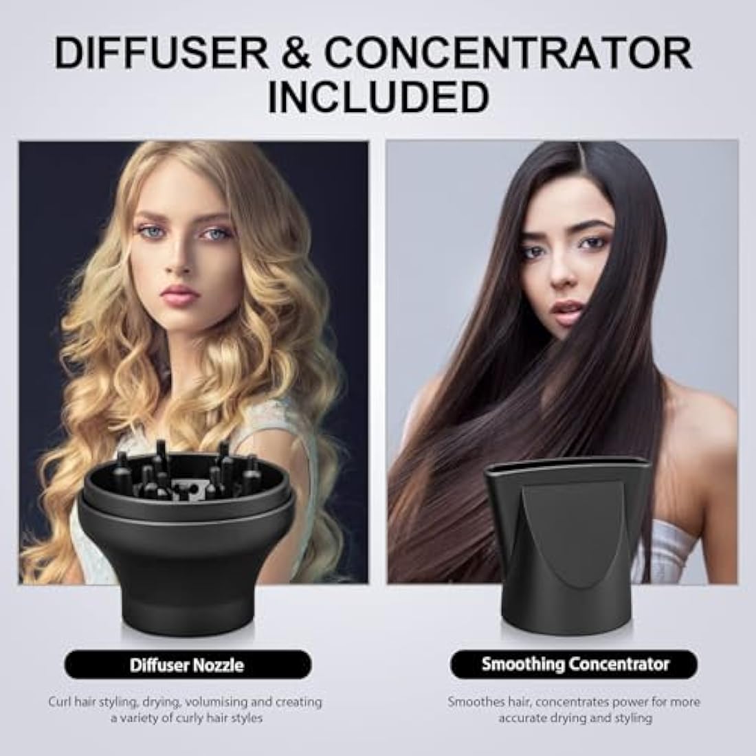 Dual Voltage Travel Hair Dryer – 1000W Folding Blow Dryer