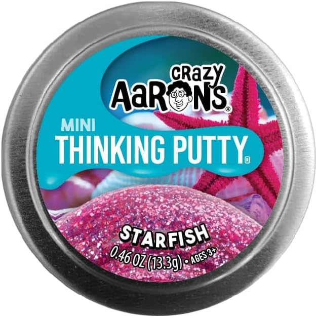 Snaps Mini Thinking Putty - Starfish Sensory Fidget Toy for Kids