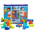 Mega Bloks Bigger Building Bag | 150 Piece Toddler Toy Set