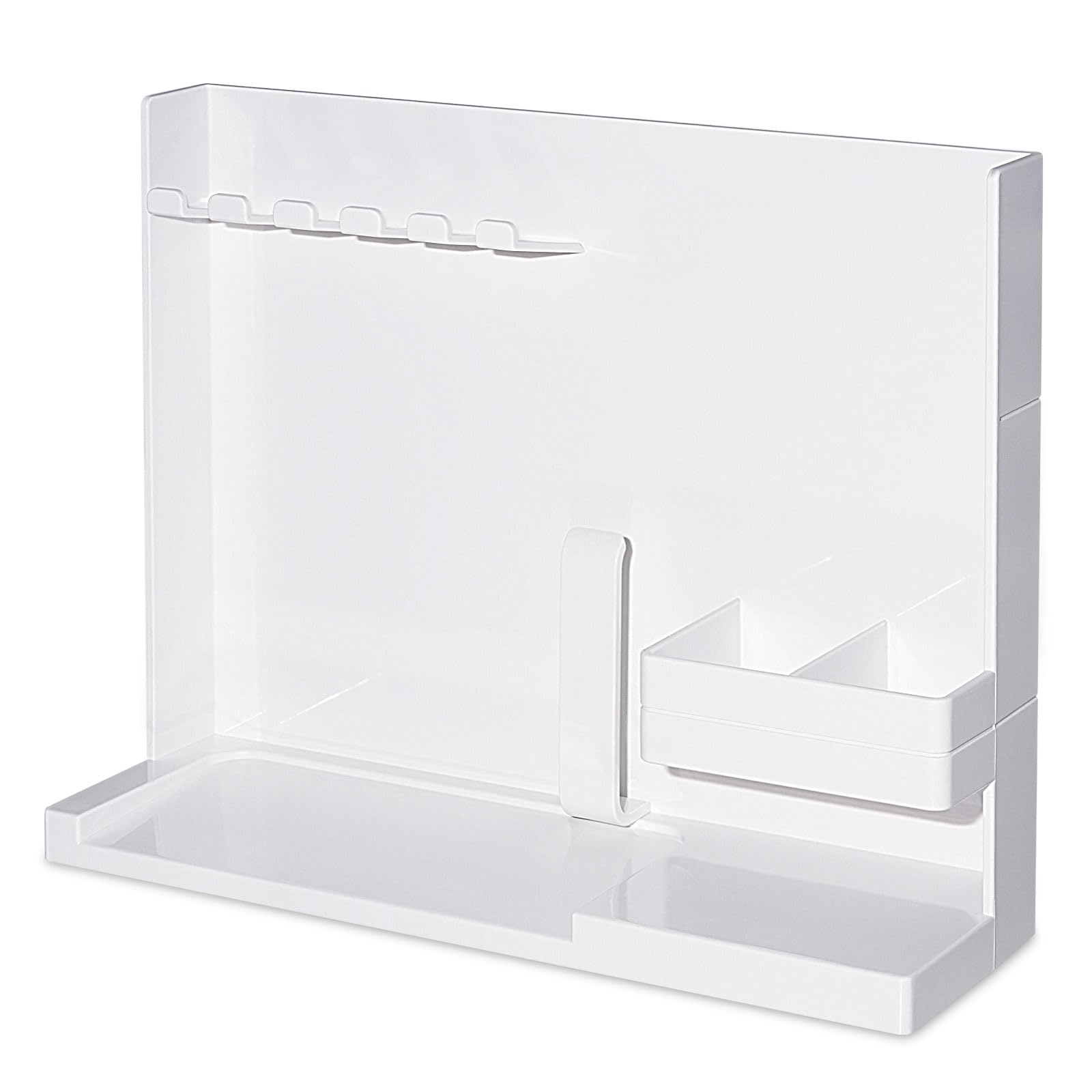 Asashizen White Electric Toothbrush Holder | Minimalist Bathroom Stand