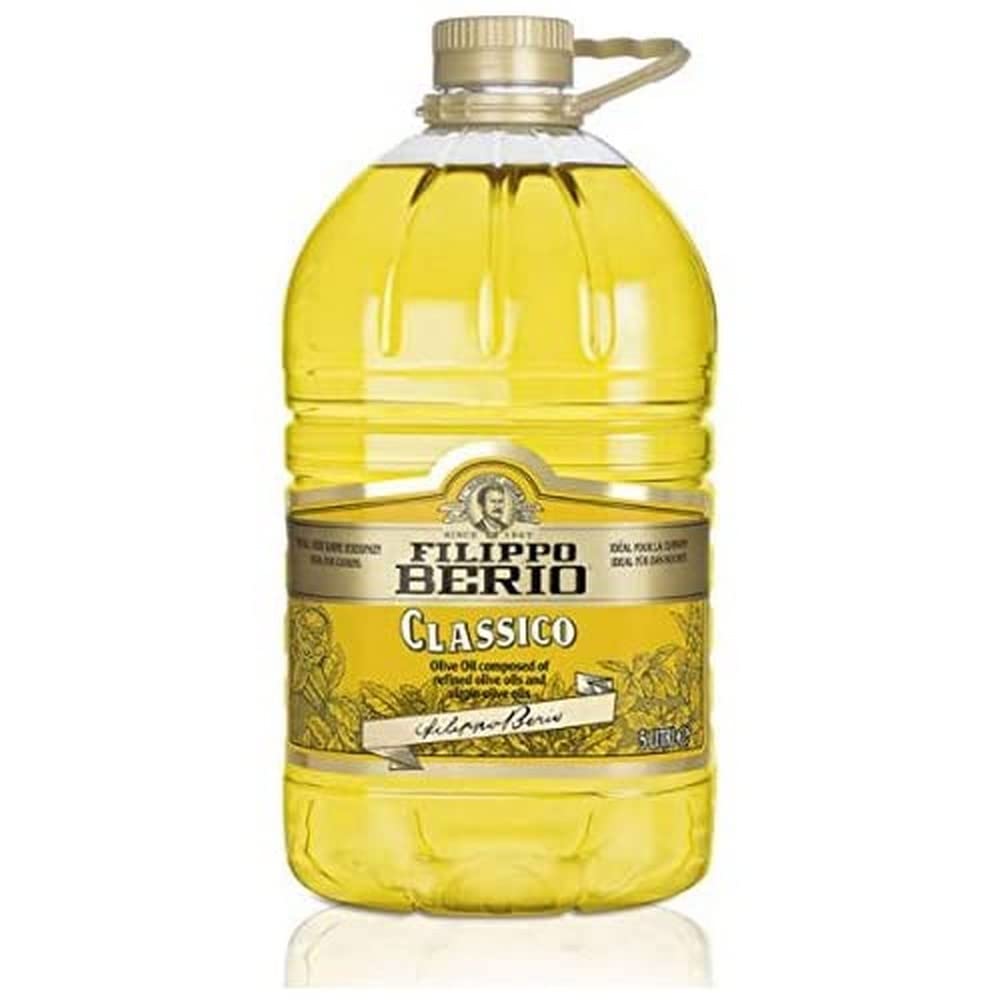 Filippo Berio Pure Olive Oil – Mild All-Purpose Cooking Oil, 5L Bottle