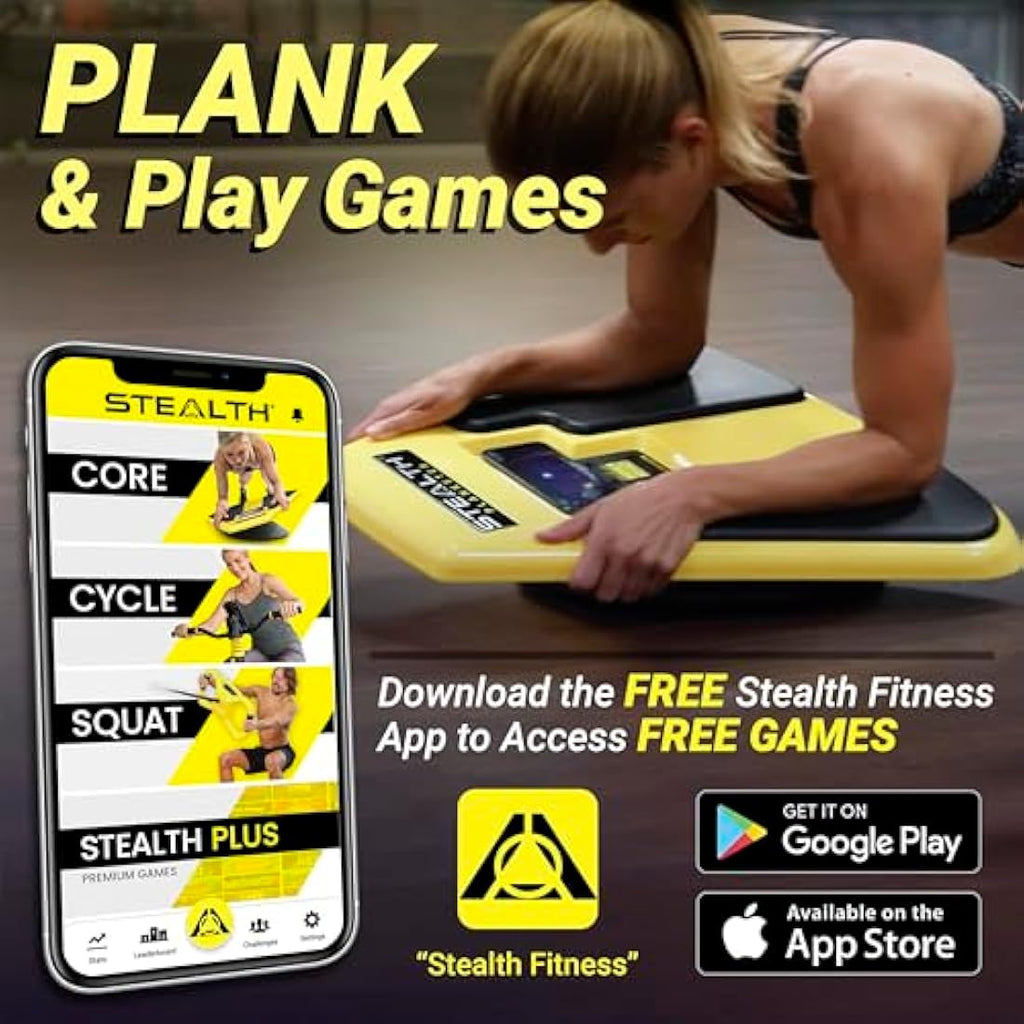 Stealth Core Deluxe Trainer – Interactive Plank Board for Home Fitness