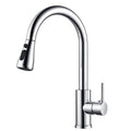 Jolof Store Kitchen Mixer Tap with Pull Out Spray - Chrome 360° Swivel