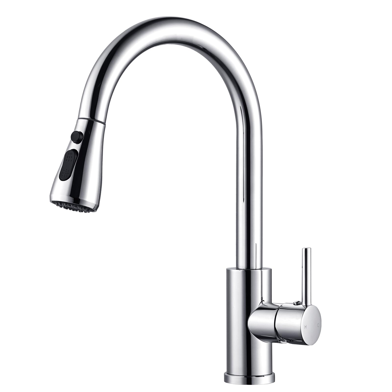Jolof Store Kitchen Mixer Tap with Pull Out Spray - Chrome 360° Swivel