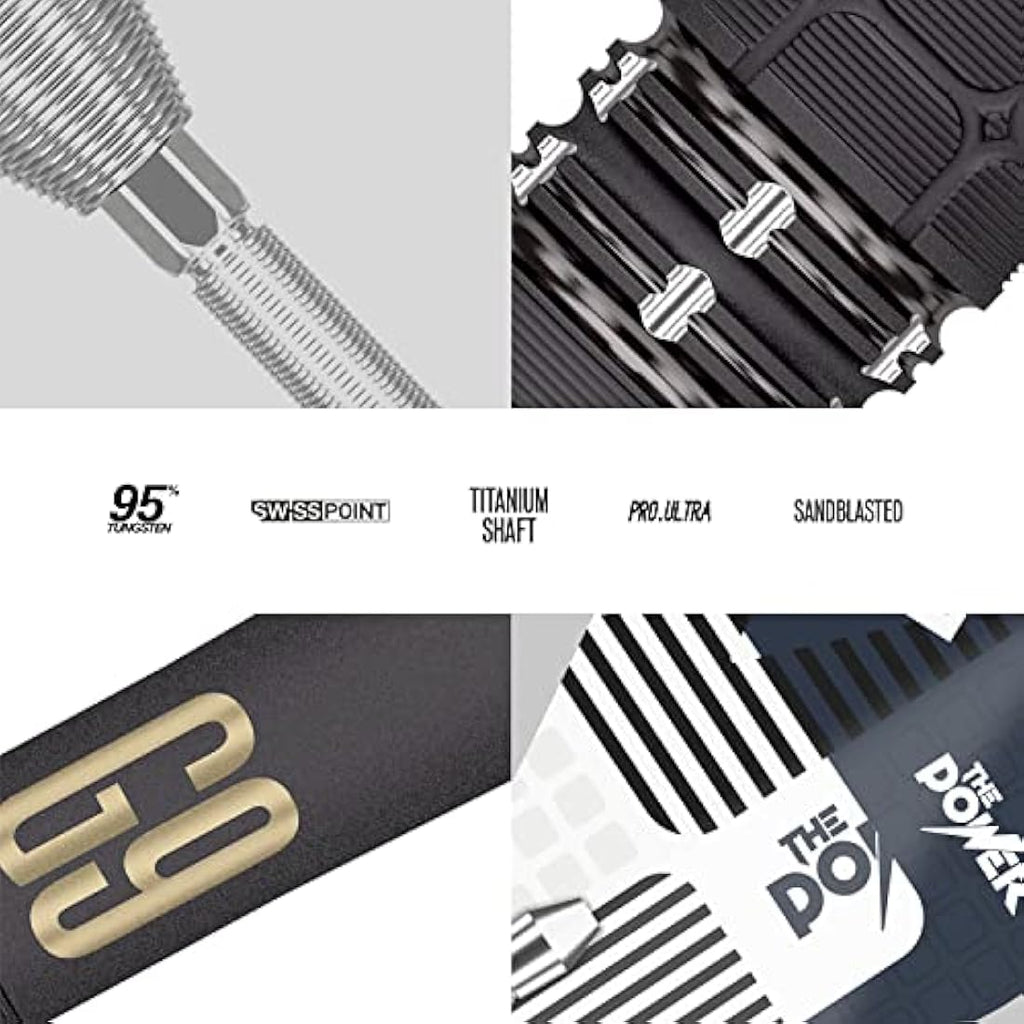 Target Darts Phil Taylor Power 9-Five Gen 9 | 95% Tungsten Steel Tip
