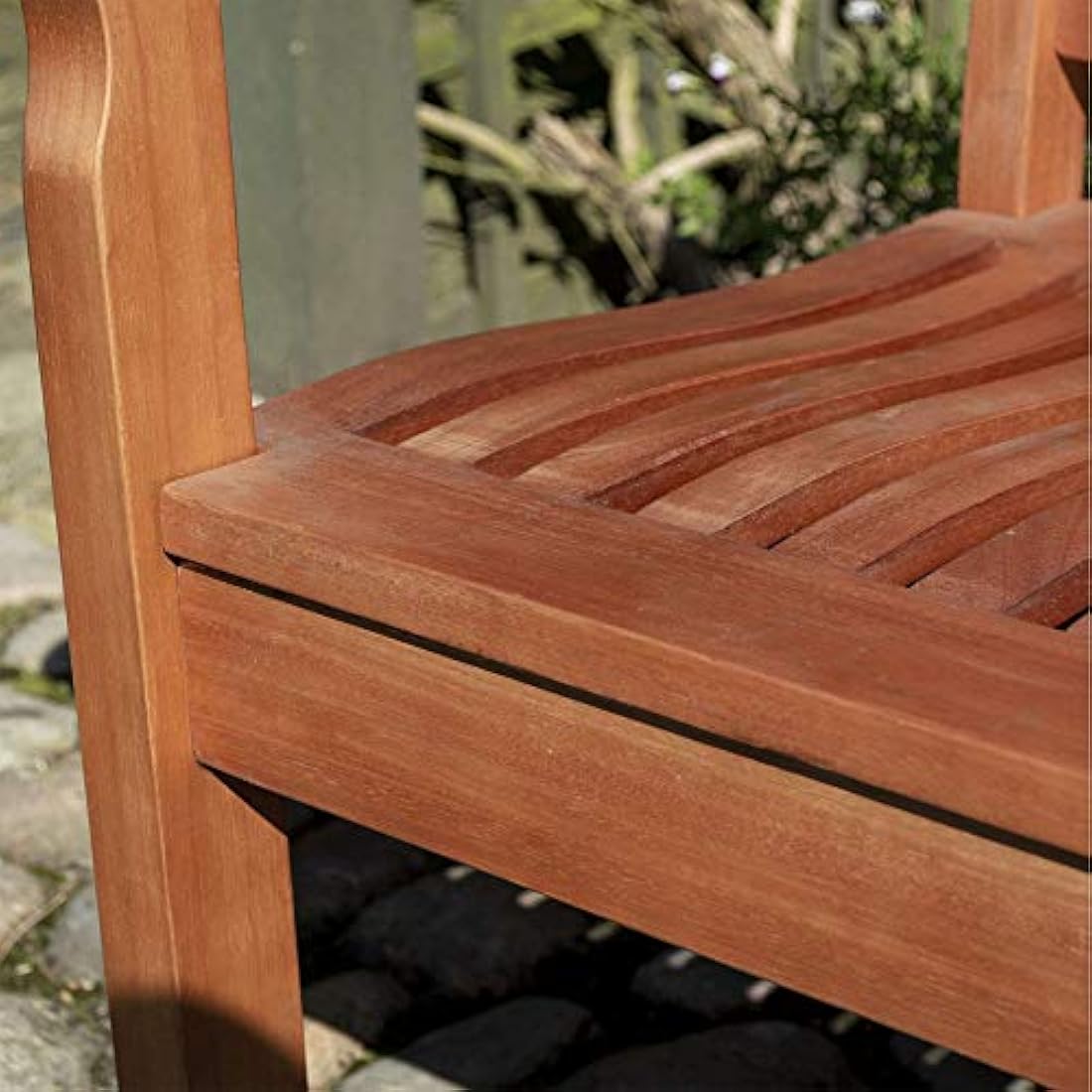 Rowlinson Willington 1.5m Hardwood Garden Bench | 3-Seater Outdoor Seat
