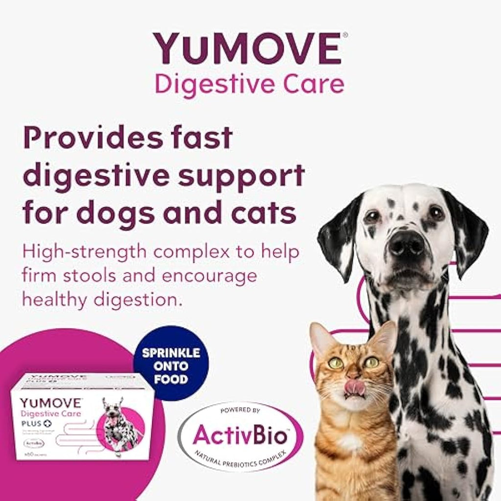 YuMOVE Digestive Care Plus | Probiotic Supplement for Dogs & Cats