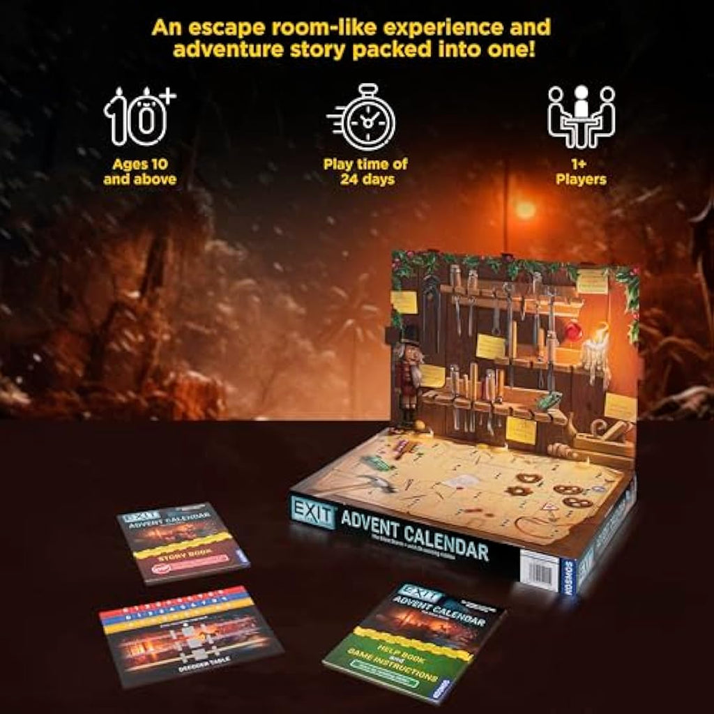 EXIT: The Silent Storm Advent Calendar – Escape Room Puzzle Game
