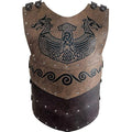 HiiFeuer Viking Chest Armor – Faux Leather Medieval Knight LARP Costume