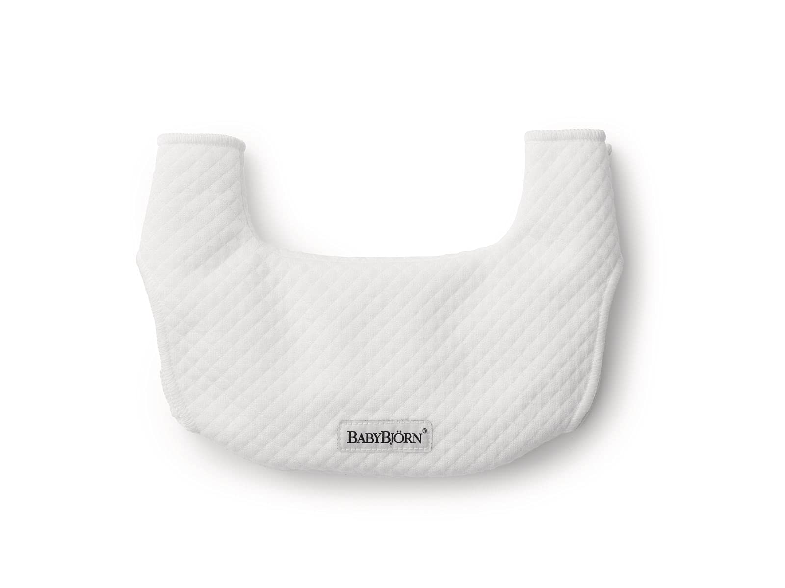 BabyBjörn Bib for Baby Carrier Harmony – Soft White Drool Protector
