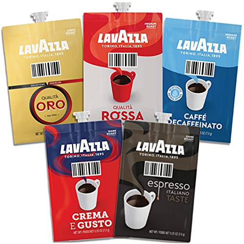 Lavazza Flavia Coffee Selection Drinks - 100 Bulk Beverage Sachets