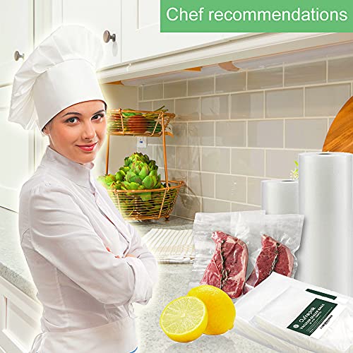 O2frepak 200 Count Vacuum Sealer Bags | 28x40cm BPA Free Food Storage
