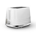 Tower Solitaire 2 Slice Toaster | 850W with Browning Control – White