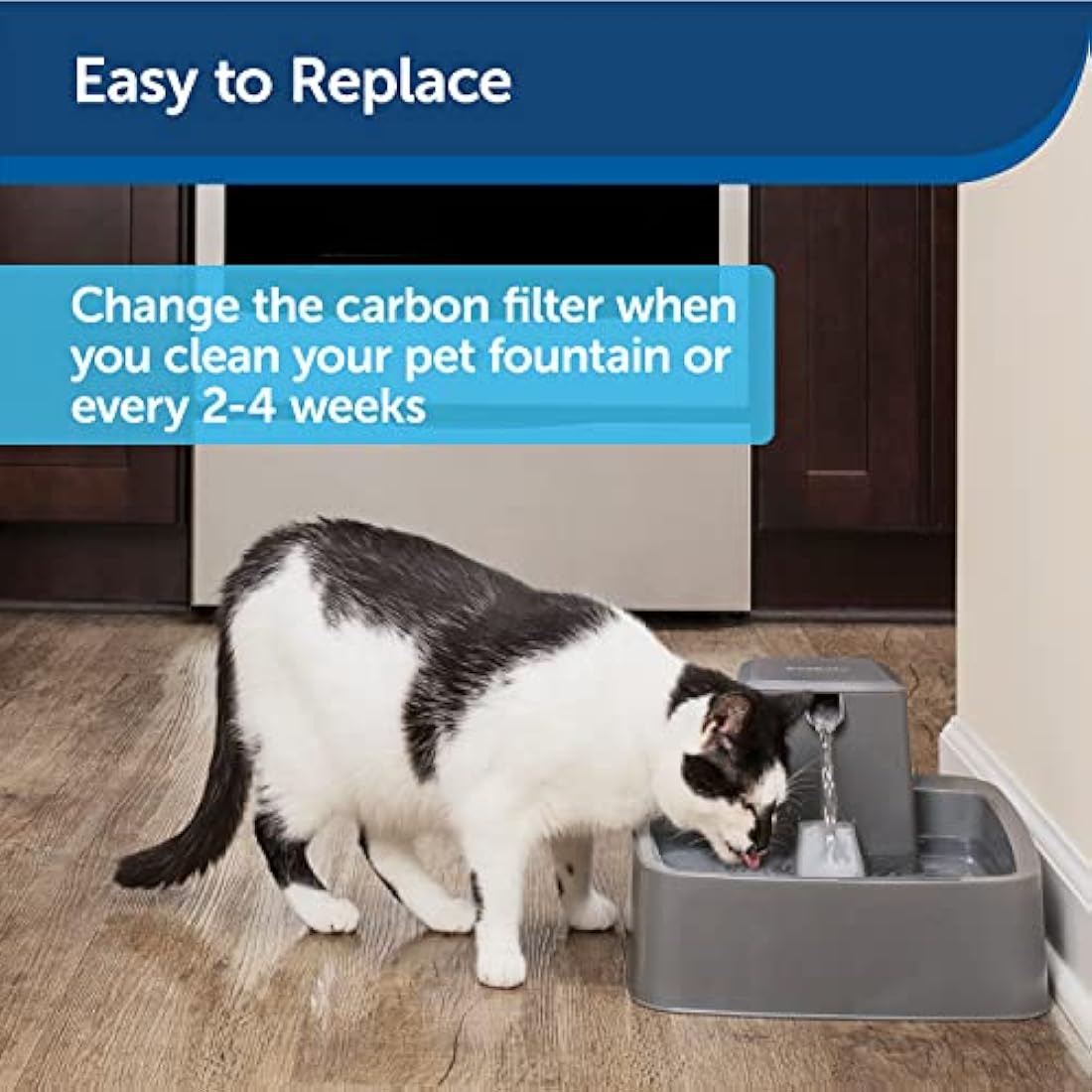 PetSafe Drinkwell Carbon Replacement Filters for Pet Fountains – 4 Pack