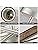 Jolof Store Farmhouse 3-Light Wood Grain Semi-Flush Mount Chandelier