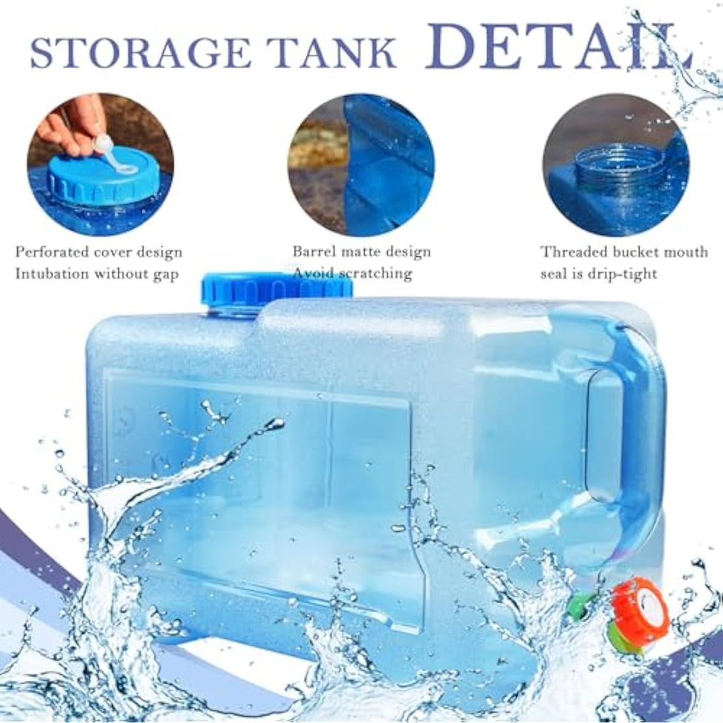 10L Water Container with Tap – BPA-Free Portable Camping Tank