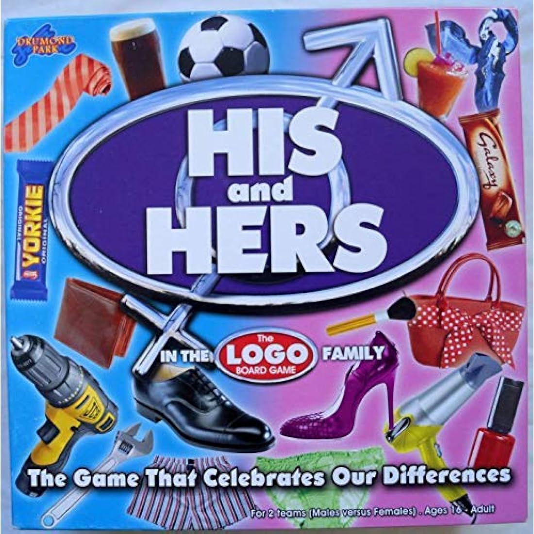 His and Hers Board Game | Jolof Store Humorous Couples Party Game