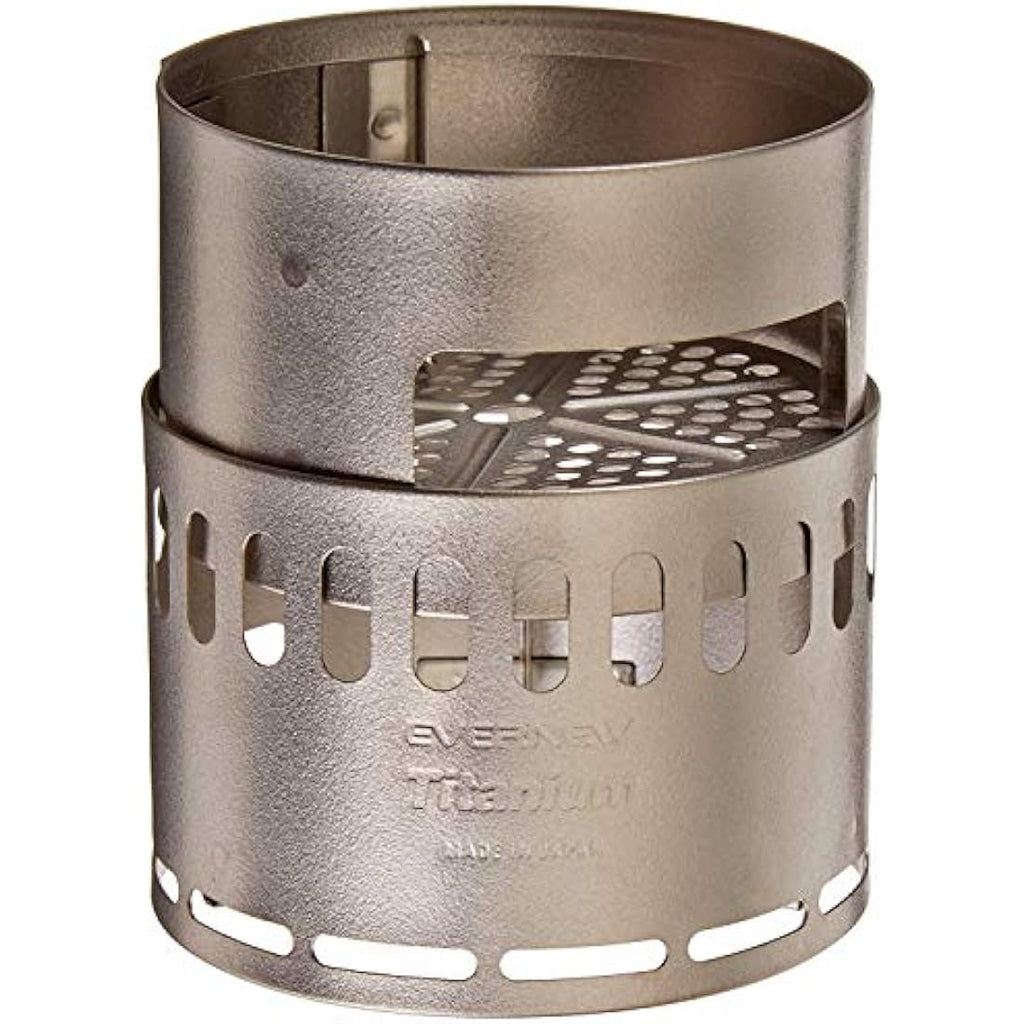 Evernew Titanium DX Stand – Ultralight Multi-Fuel Backpacking Stove