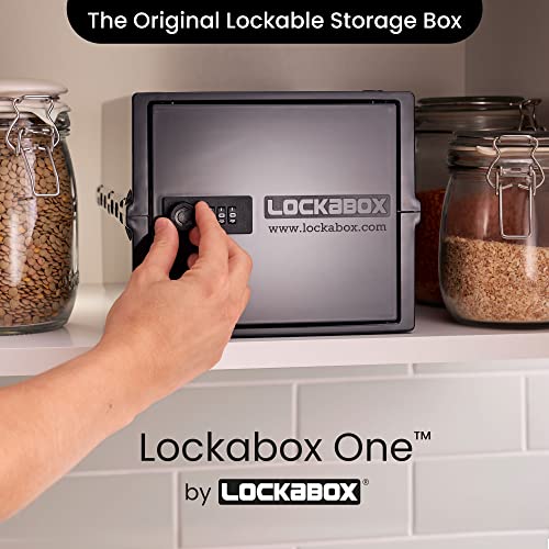 Lockabox One Jet | 10L Lockable Storage Box for Food and Medicine