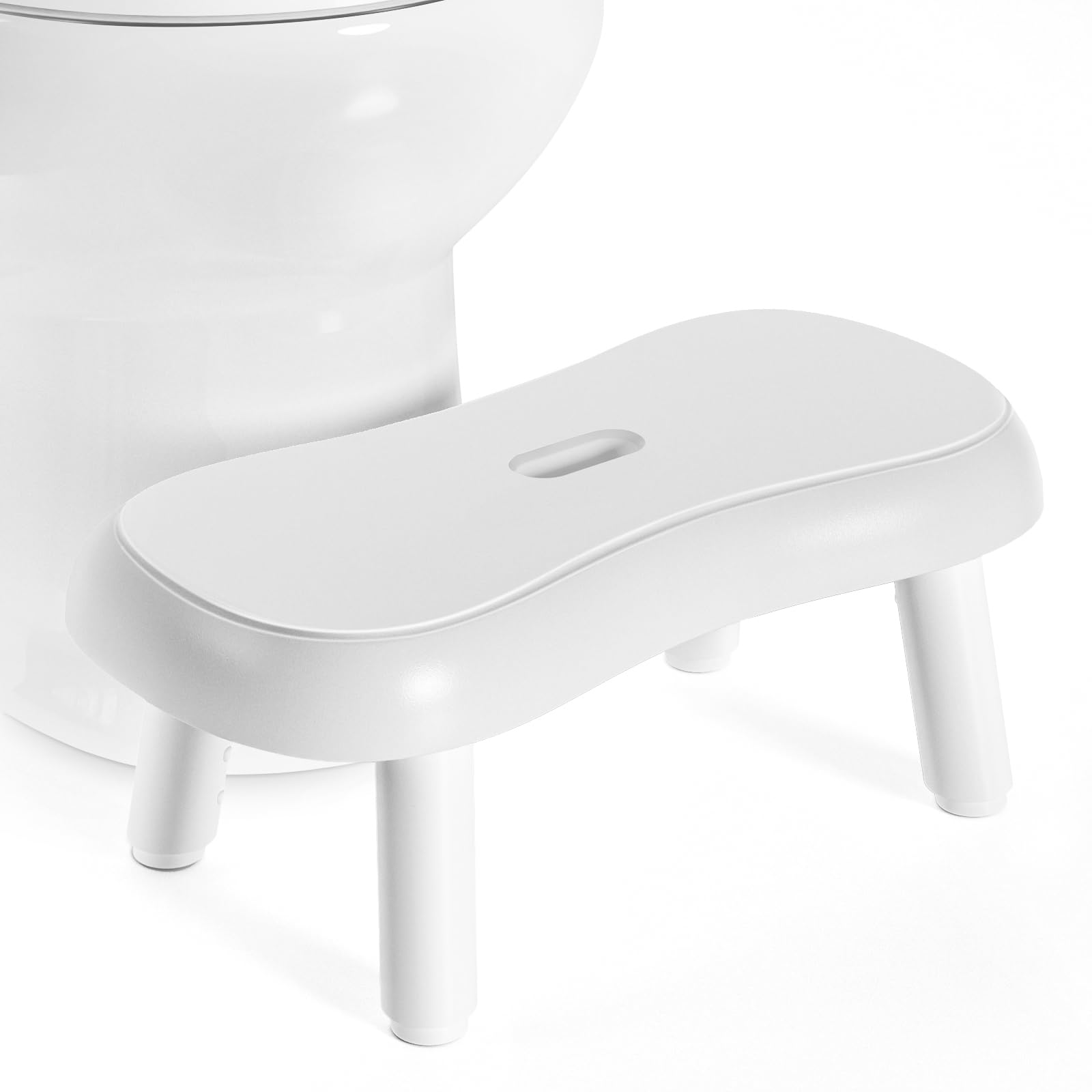 SAMODRA Adjustable Toilet Stool – 6.7" to 9" Height Squatting Stool
