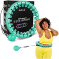 K-MART Smart Weighted Hula Hoop – 24 Detachable Knots for Fitness