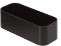 Tiger 2-Store Wall Tray & Shower Basket - Black ABS Storage Rack