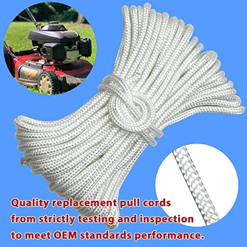 Jolof Store 4.0mm Recoil Starter Rope - 10m Pull Cord for Gas Engines