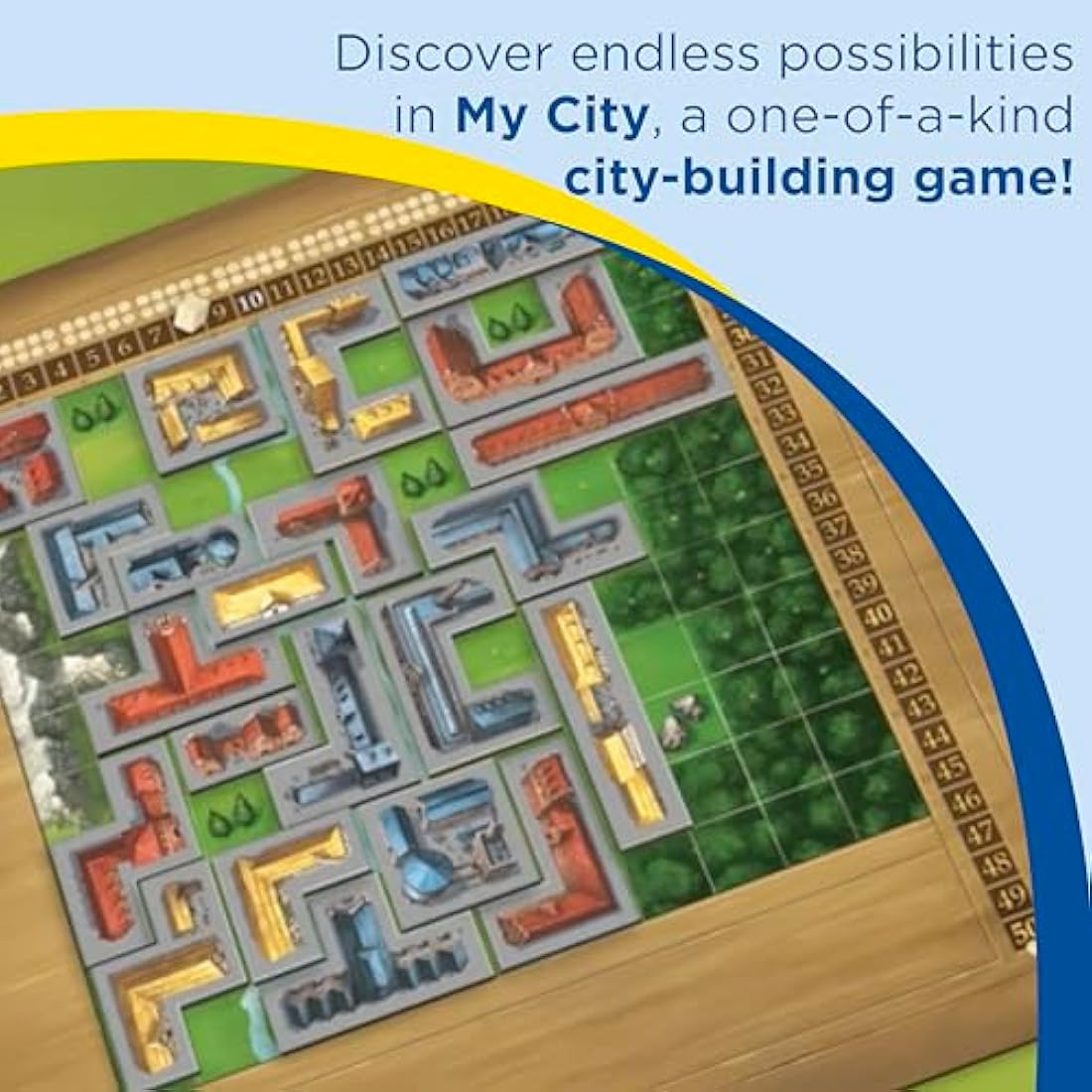 Thames & Kosmos My City: Manifest Your Destiny Legacy Board Game