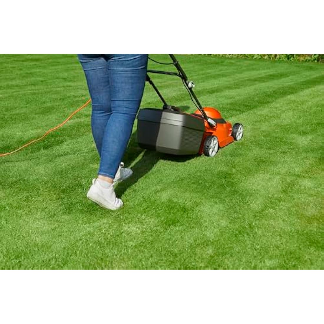Flymo EasiStore 300R Electric Rotary Lawn Mower - 30cm, 1200W Motor