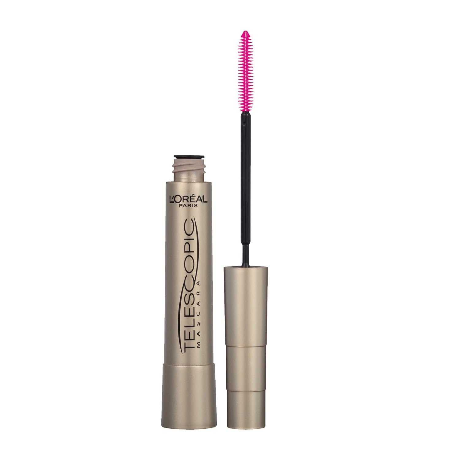 L'Oreal Paris Telescopic Lengthening Mascara | Black Brown, 0.27 Fl Oz