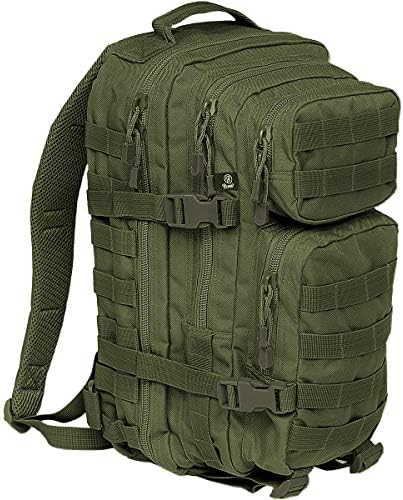 Brandit US Cooper Tactical Backpack – Medium Olive Military Rucksack