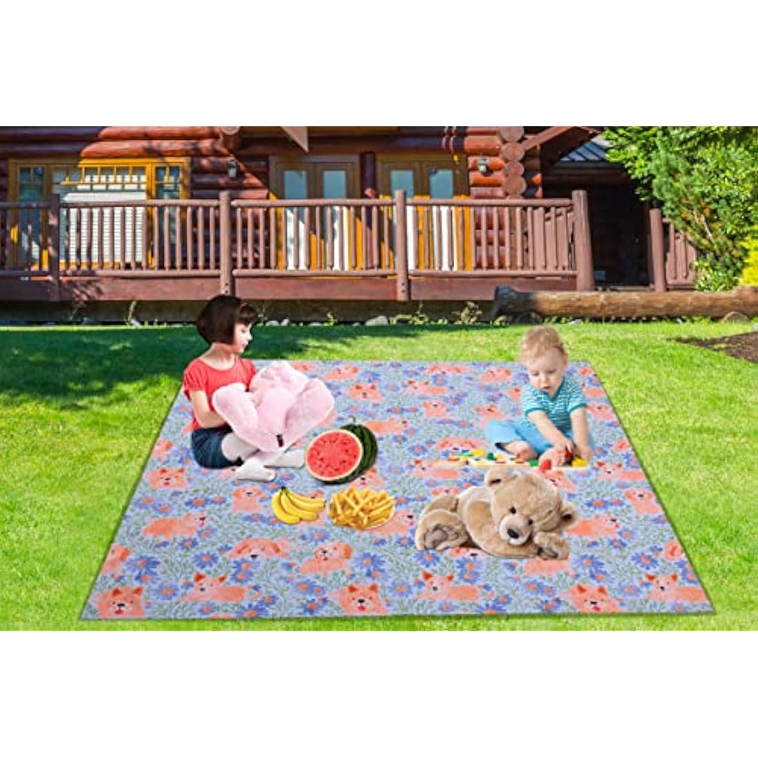 Splat Mat – 51" Waterproof Non-Slip High Chair Floor Mat