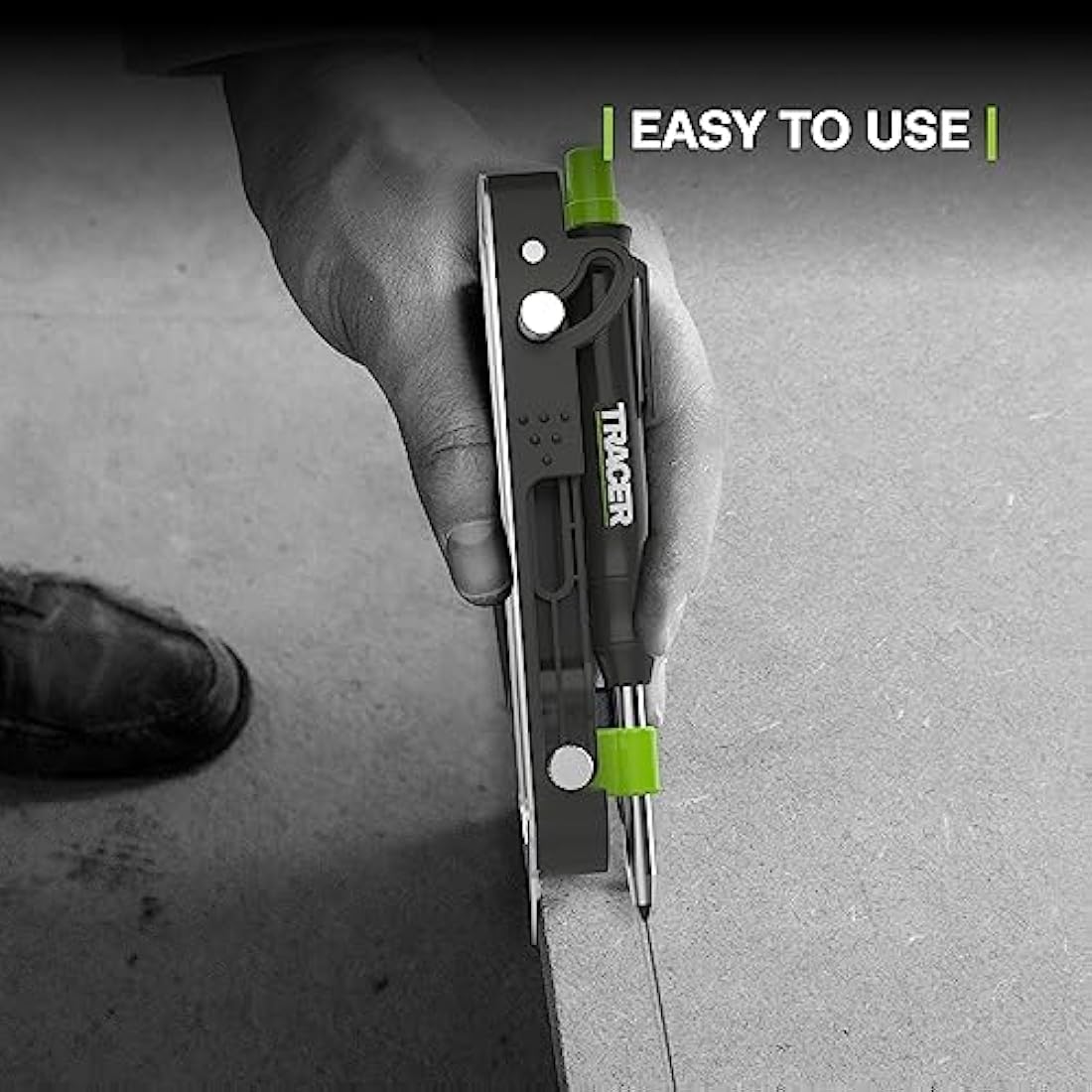 Tracer ProScribe Multi-Function Scribe Tool with Deep Hole Pencil Kit